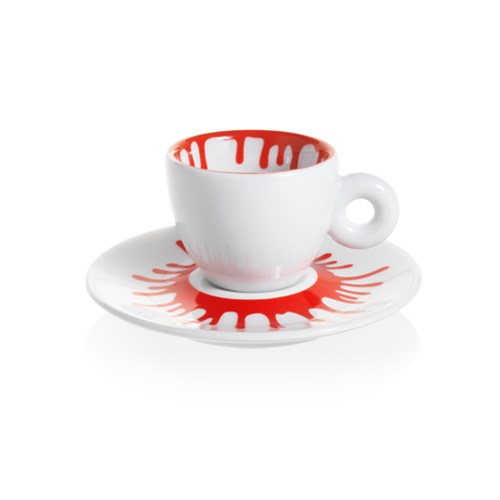 illy Art Collection Ai Weiwei - 4 Espresso Cups & Saucers